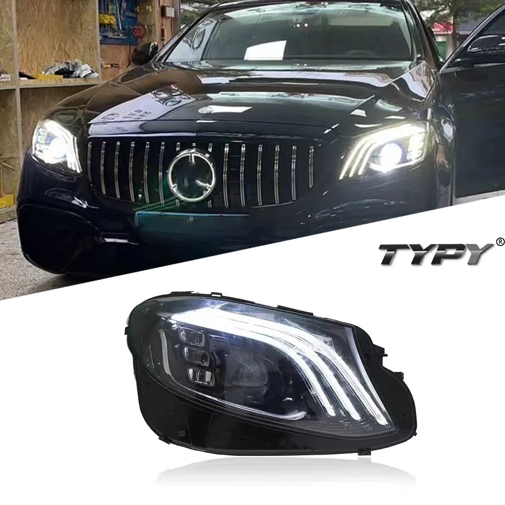 

Car Head Lamp For Benz E-Class W213 Headlights 2016-2020 Upgrade Modified NEW Benz S Class Dynamic Turn Car Head Lamp Assembly