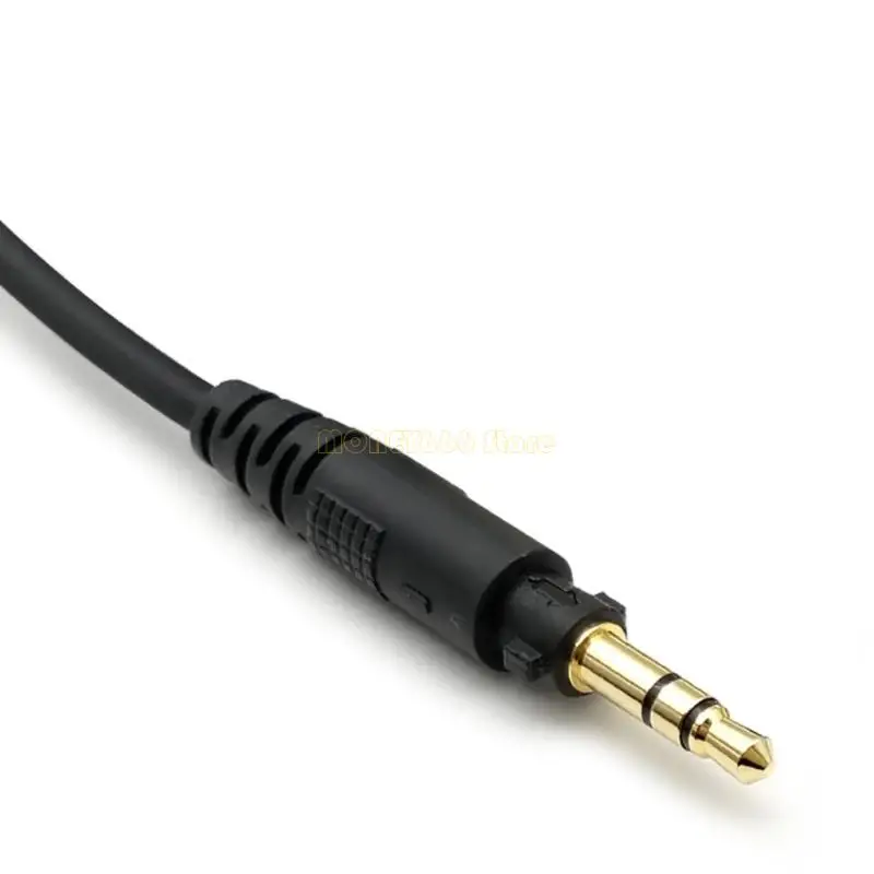 Cable auriculares en F62C Cable 3.5 mm para auriculares EAH-DJ1200 Negro