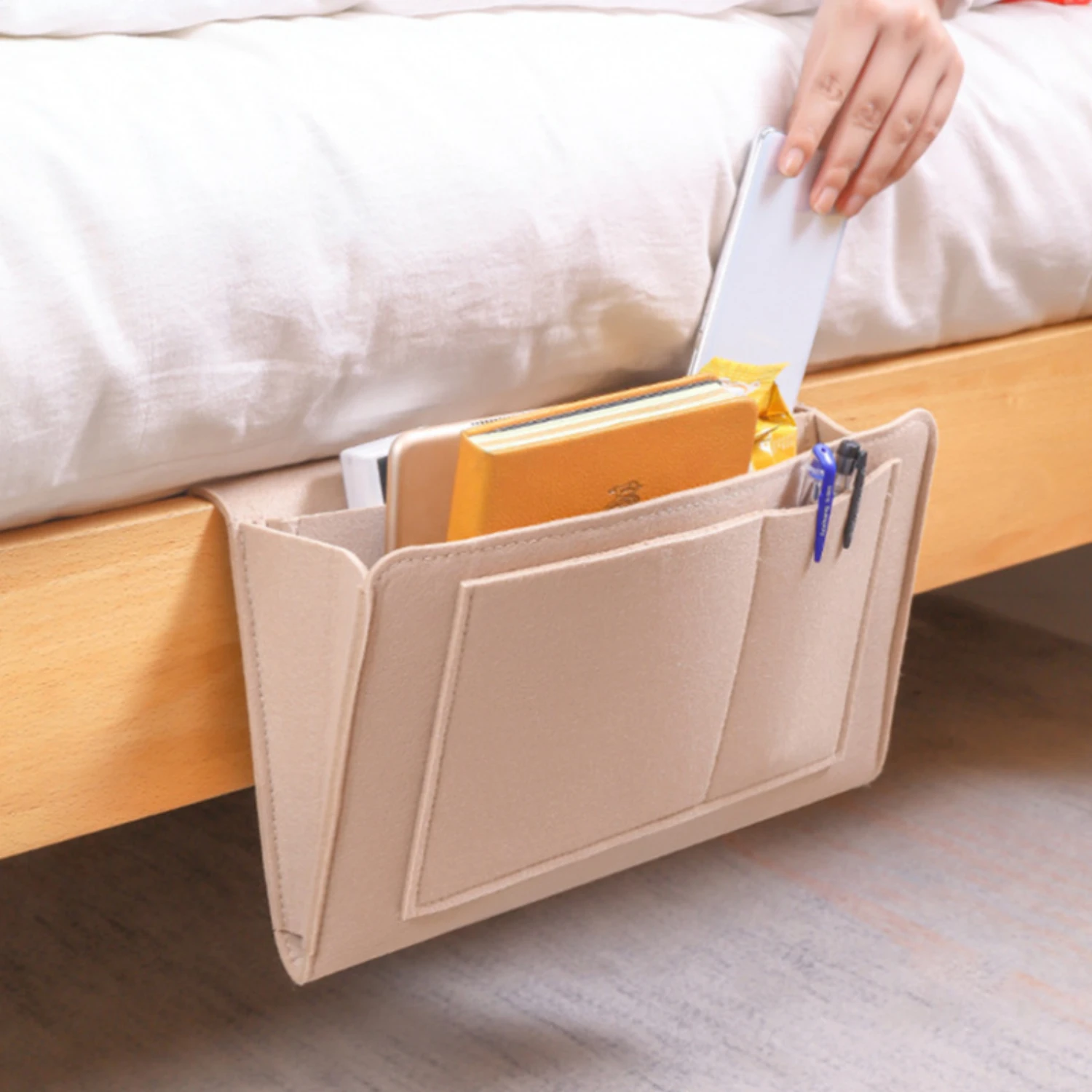 Bedside Bag Organizer Hanging Portable Storage