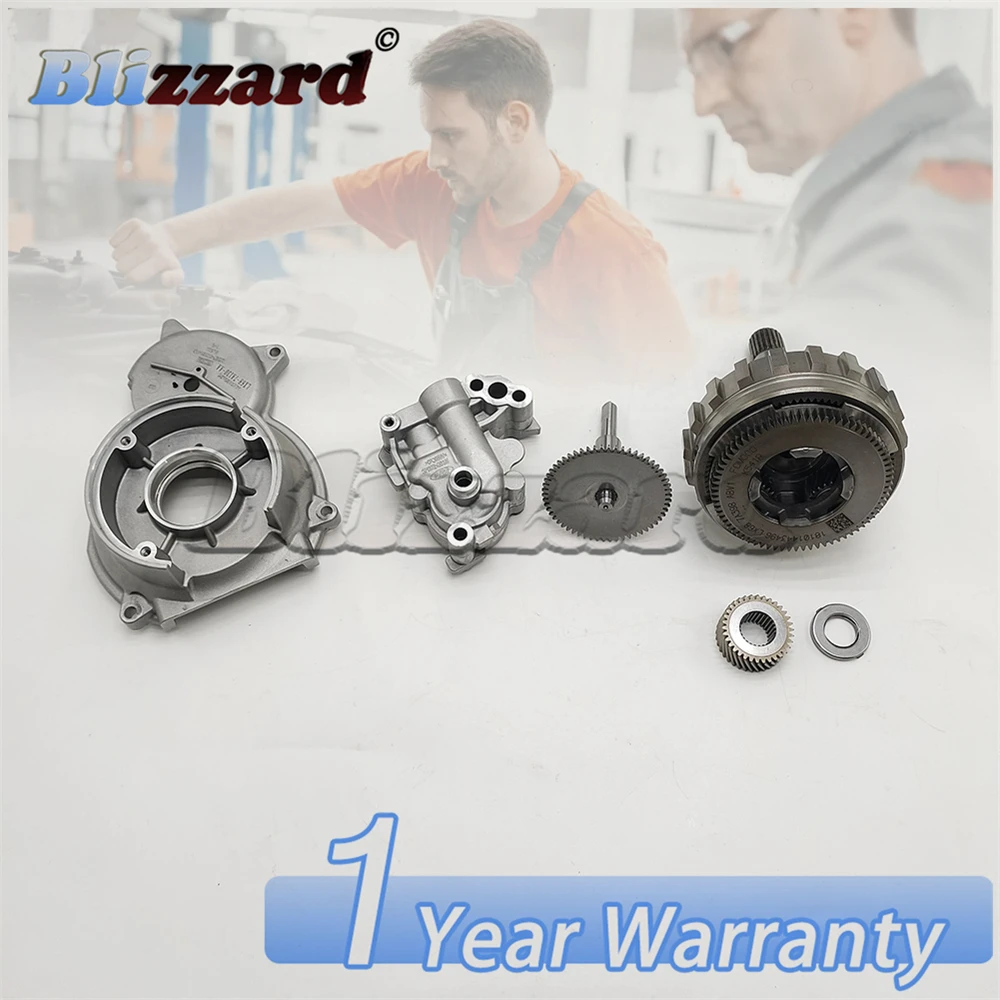 4-piece set HF35 HF45 CVT Transmission Oil Pump Kit OE DG9Z-7A103-A DG9P-7A131-AB DG9P-7H074-AB For Ford Fusion Hybrid 2013-2020