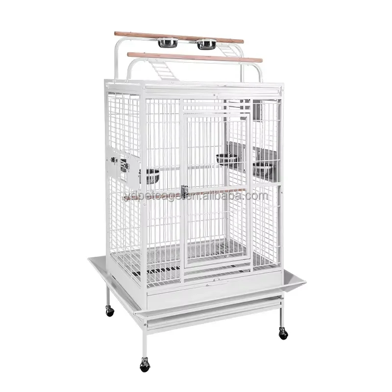 Elegant Antique Breeding Bird Cage for GBI2624AW Canary Eco-house Middle Parrot Pet Bird Cage