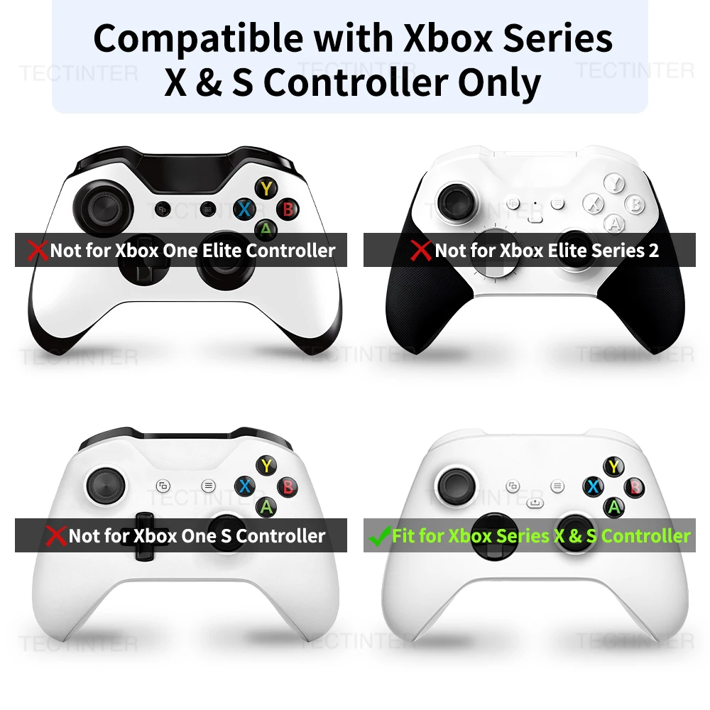 5/10pcs Replacement LB RB Bumpers Button for Xbox Series X/S Controller Gamepad Shoulder Trigger Buttons Repair Part Accessories image 2