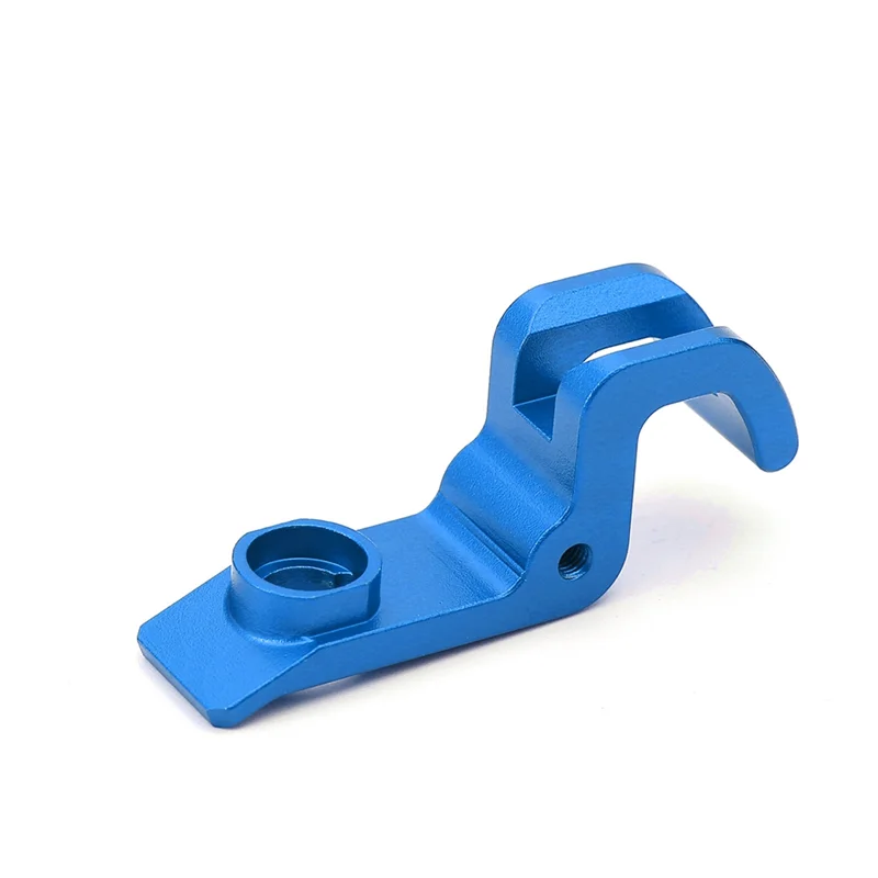 ABMF-RC 자동차 업그레이드 자동차 쉘 버클 자동차 쉘 고정 버클 키트 MJX 1/16 16208 16017 H16H RC 자동차 업그레이드 액세서리 블루