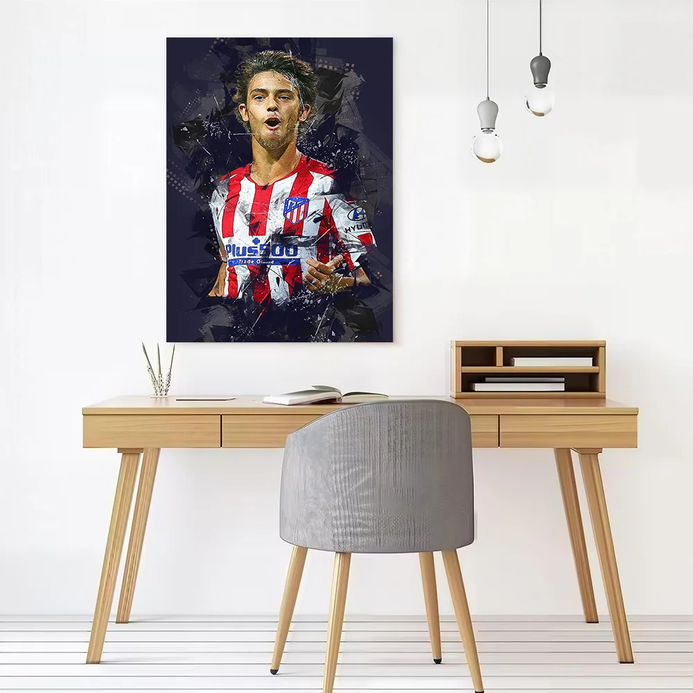 Joao Felix Canvas Poster Customizable Printed Canvas Painting Wall Art for Fans Home and Decoration Living Room Wand Deko Arts