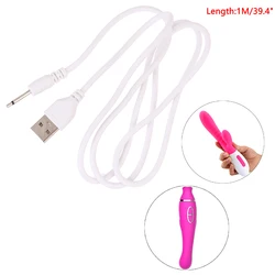 1pc USB Charging Cable Vibrator Cable Cord Sex Products Usb Power Charger Supply For For Rechargeable Adult Toys