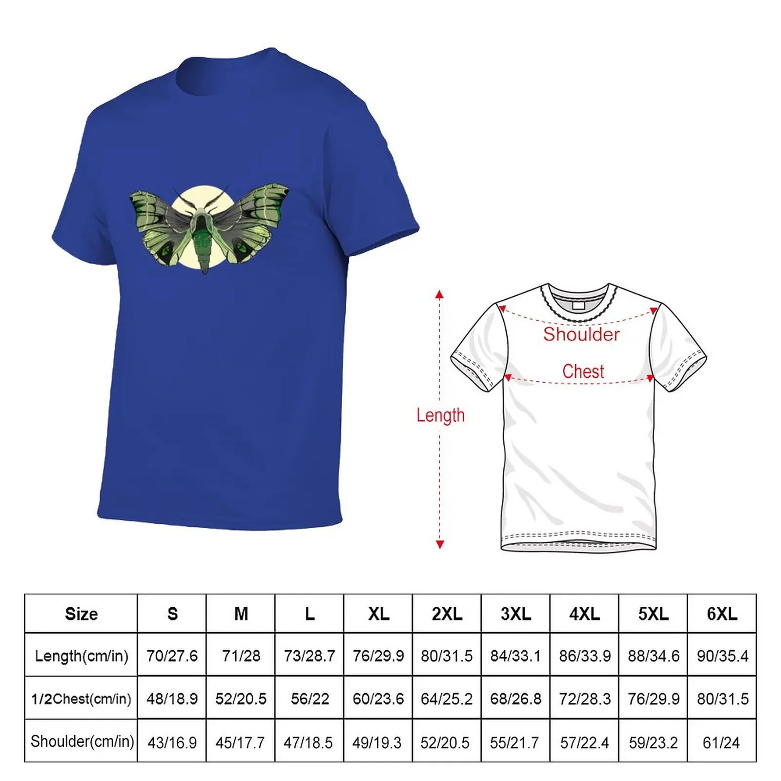 Aromantic Moth T-Shirt man clothes Oversized t-shirt sweat shirts, men