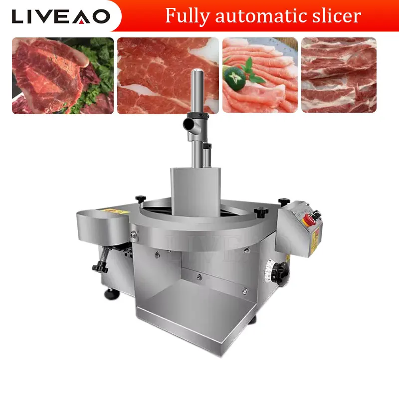 Household Electric Fresh Meat Slicer Mini Beef Cutting Machine Carrot Cucumber Slicing Machine