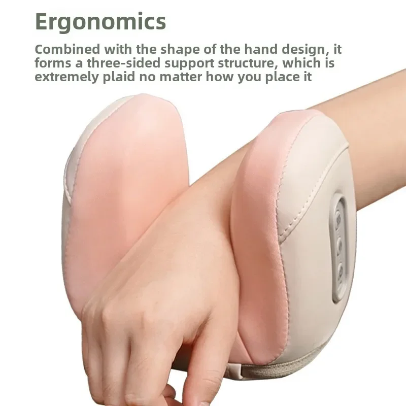 Hand Massager Airbag Heating Compress Vibration Wrist Joint Massage Electric Massager