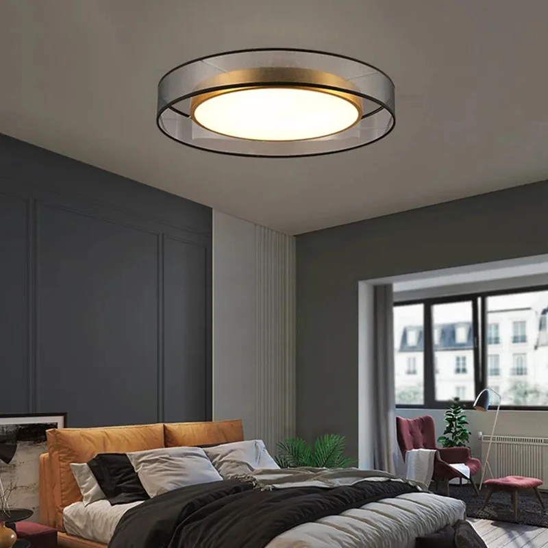 

Modern Led Ceiling Lights Circular Bedroom Lamp Bathroom Living room Lamp Indoor Pendent Lighting Round Lusters Luminaires