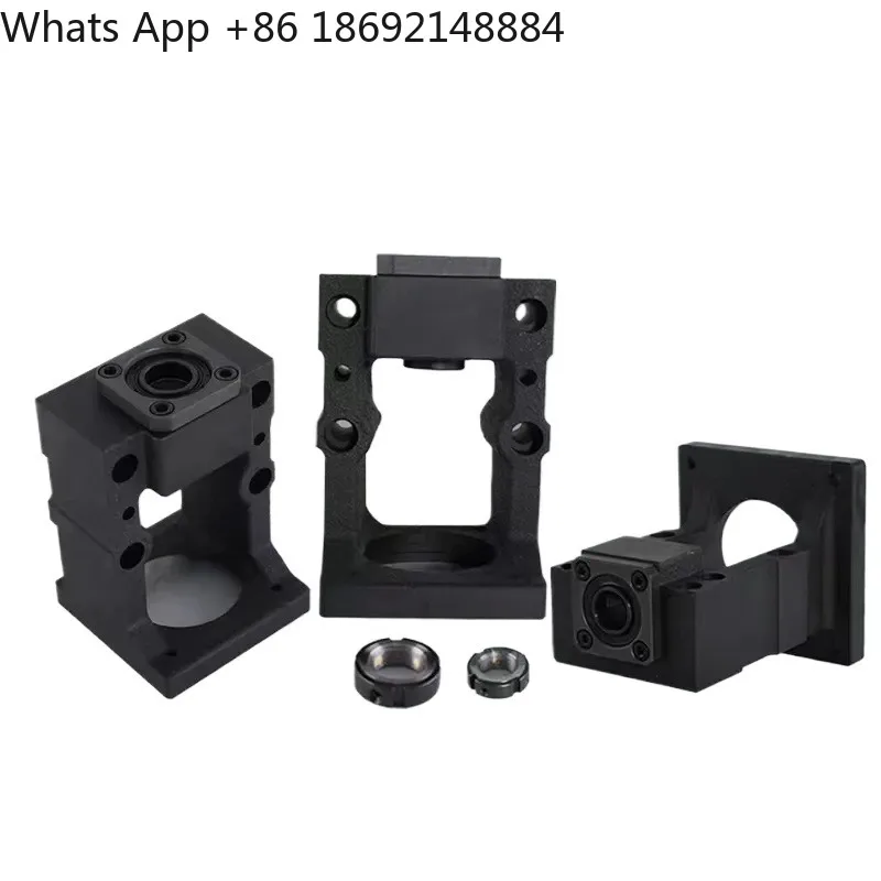 Ball Screw Integrated Motor Holder Support Seat for 57 Stepper Motor and 60 Servo Motor Bearing Mount