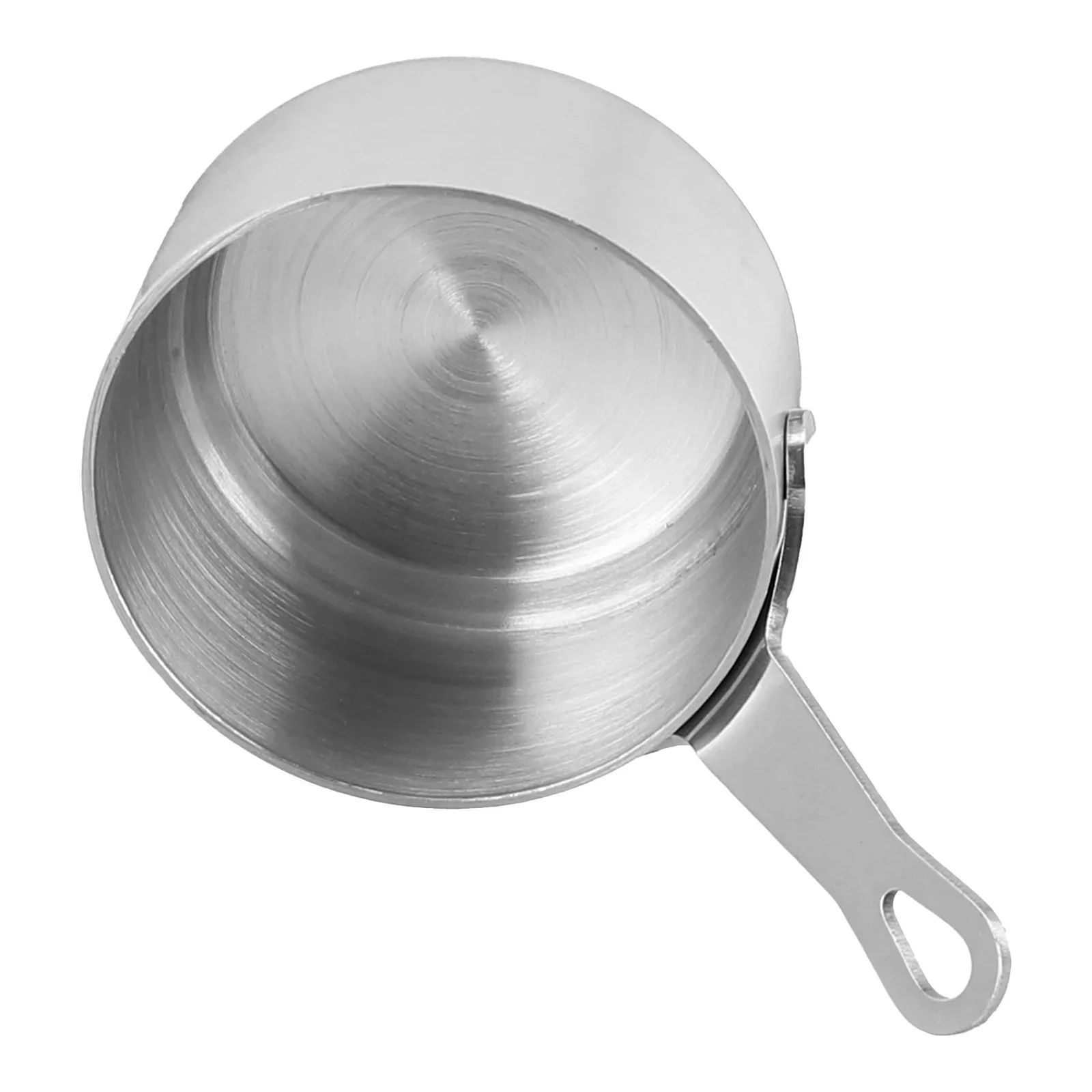 

Stockpots Sauce Pan With A Hanging Hole 1pcs 60-100ml Kitchen Long Handle Milk Pot Stainless Steel 100% Brand New