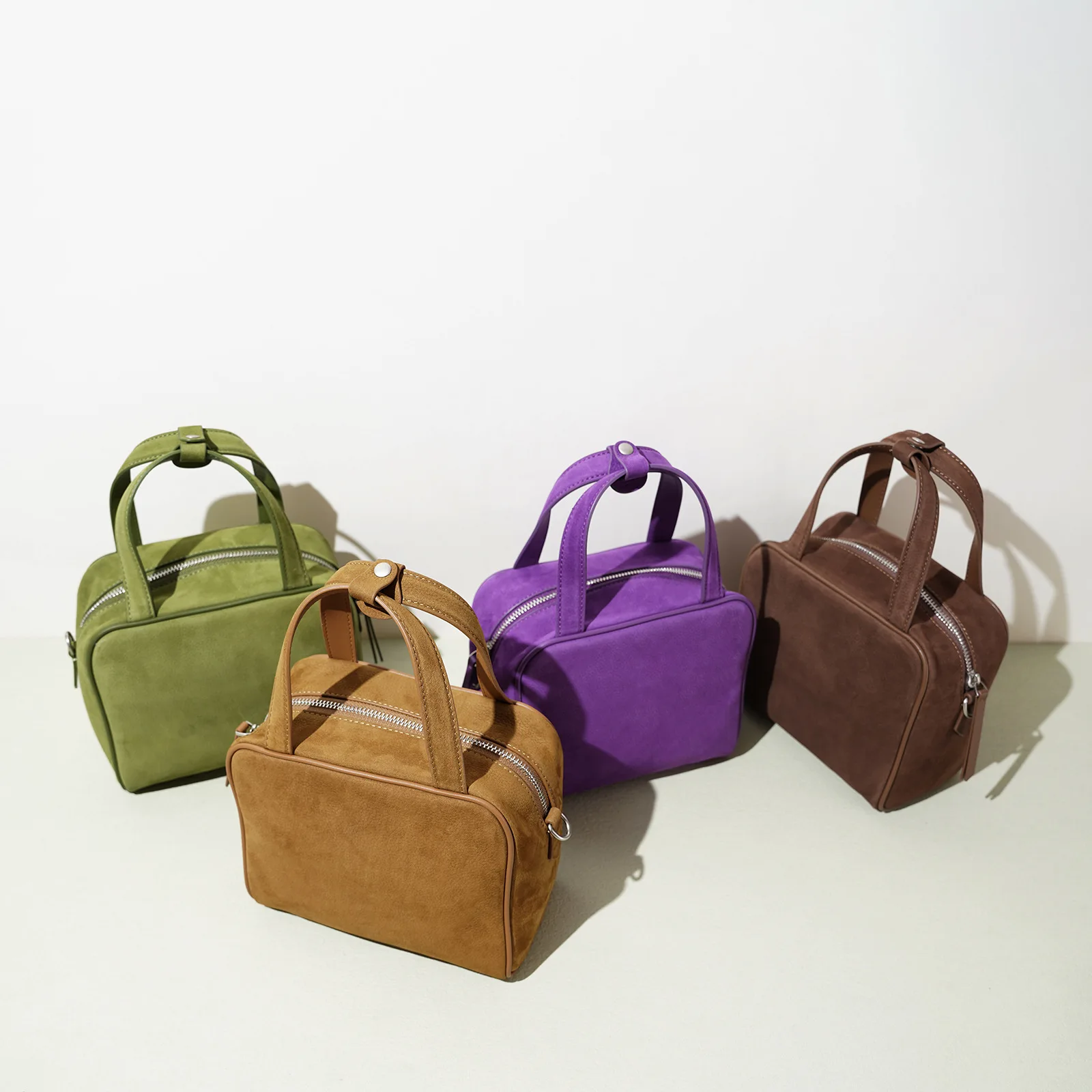 

2026 Модная и универсальная сумка через плечо для боулинга на молнии, ручная коробка для переноски, женская дизайнерская роскошная сумка