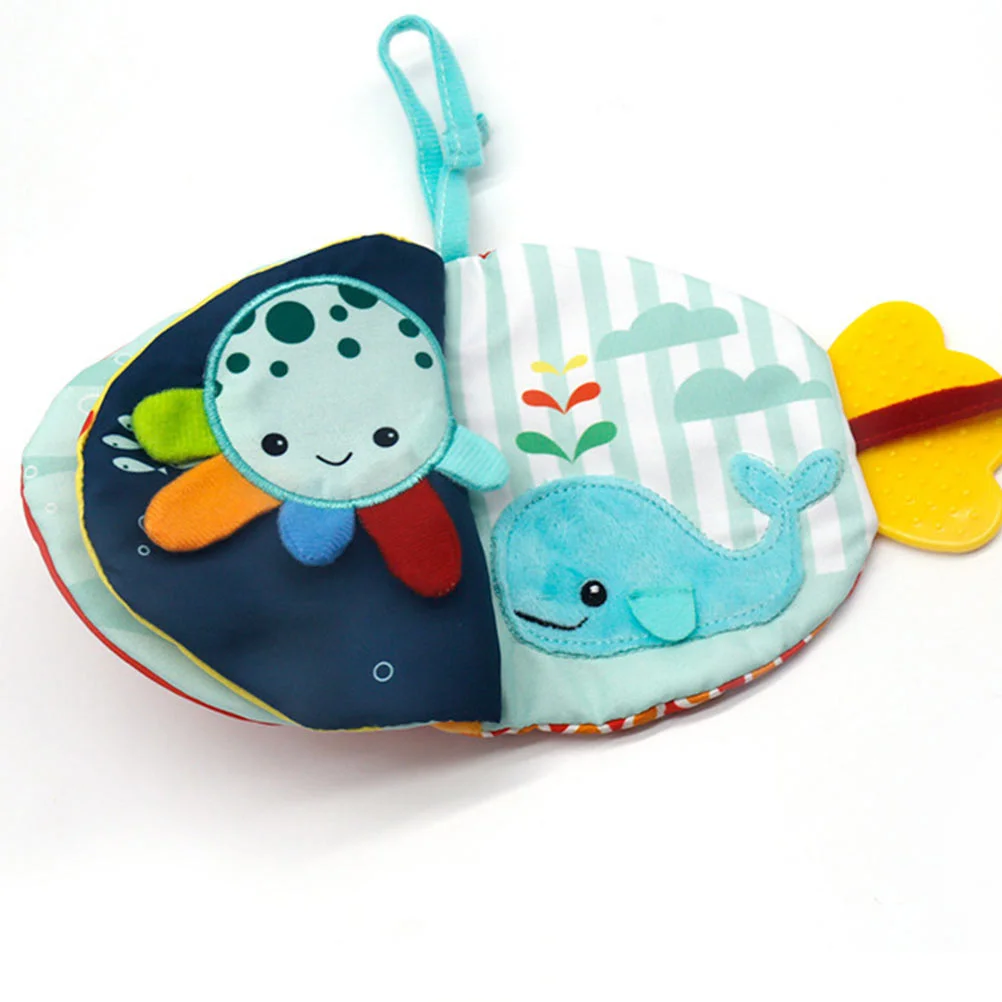 Baby Toys Kids Cloth Book Portable Animal Education Practical Premium Soothing Child