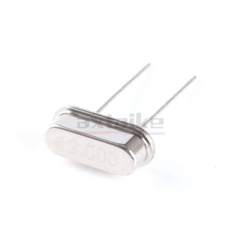 10PCS 4 6 8 10 11.0592 12  13.56 16 18.432 20 22.1184 24 25 27 30 32 MHZ HC-49S DIP Quartz Crystal Resonator Passive Oscillator