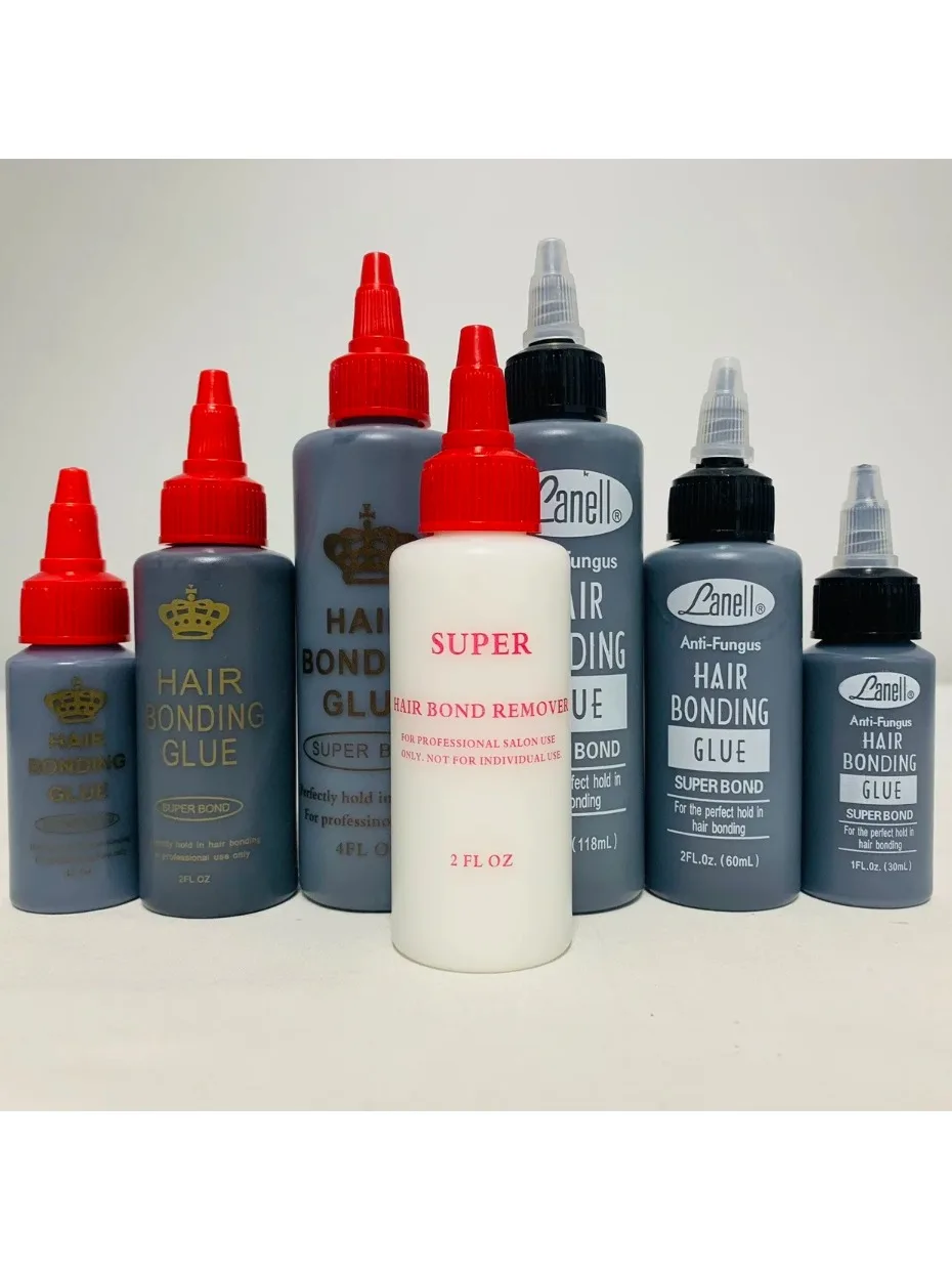 Haarverlängerungs-Klebstoff Wasserfester Kleber Toupet-Werkzeug Flüssiger Klebstoff für Falsche Wimpern Perücken Professioneller Unsichtbarer Haarverlängerungs-Kleber