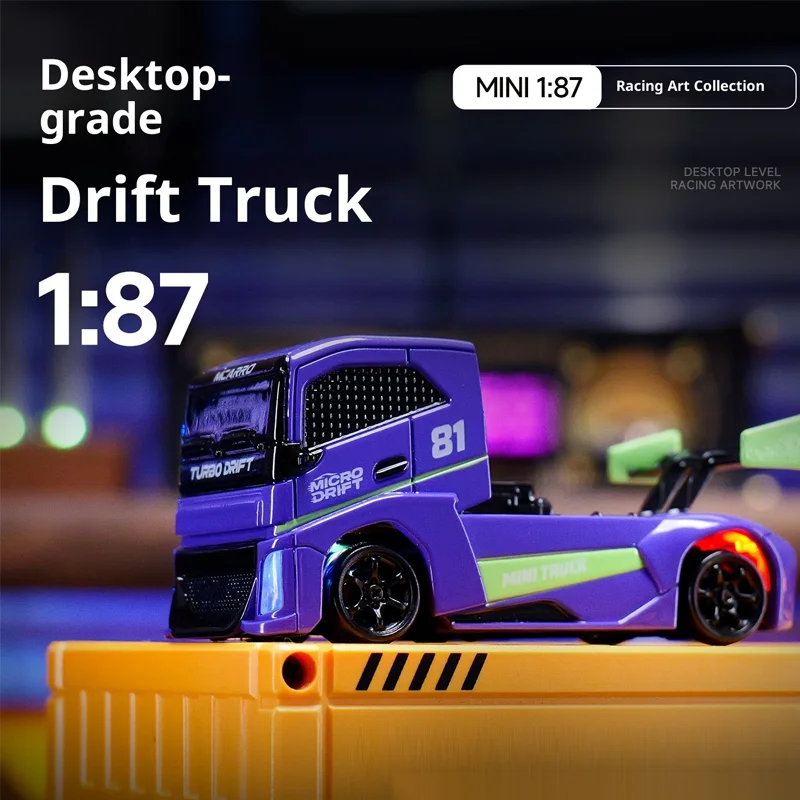 

Мини-грузовик 1:87 MCARRO MC081, радиоуправляемая машинка, игрушка из сплава, масштаб 1/2, полноприводный дрифт-трак с покраской, радиоуправляемая машинка-игрушка, подарок на Рождество