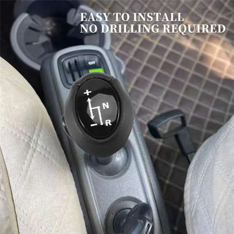 

Надежная автоматическая ручка переключения передач, черная для Smart Fortwo 450 451 1998-2014 Smart Roadster 452 2003-2006, чехол для головки шестерни