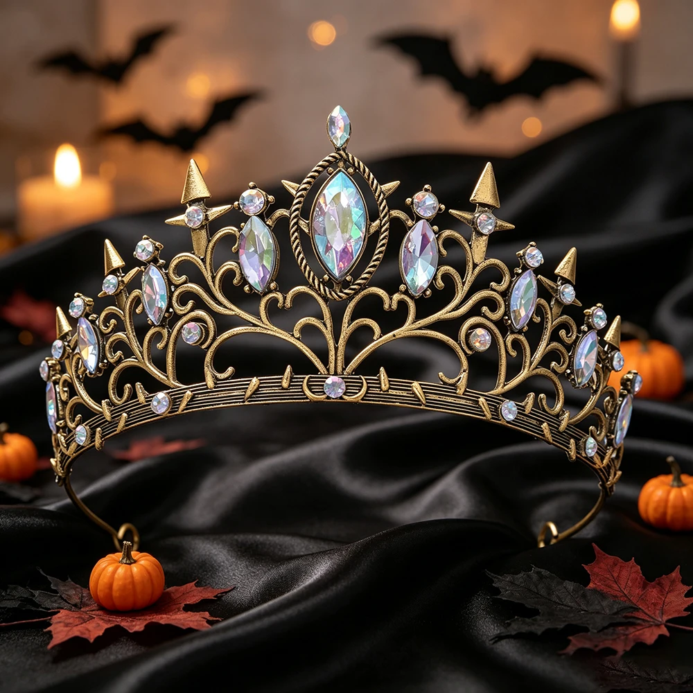Vintage Crystal Tiara Crown Ba - огляд і ціна Women'S Hair Accessories Wedding