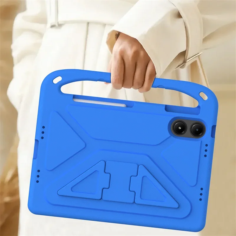 Tablet dla Xiaomi Poco Pad Case 12.1 Inch Cute EVA Portable Kickstand Shockproof Cover dla Funda Xiaomi Redmi Pad Pro 12.1 Case