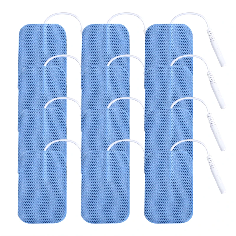 Pin Type Electrode Pads Replacement for TENS Unit Acupuncture Massager Slimming Stickers Patch - 10 Count