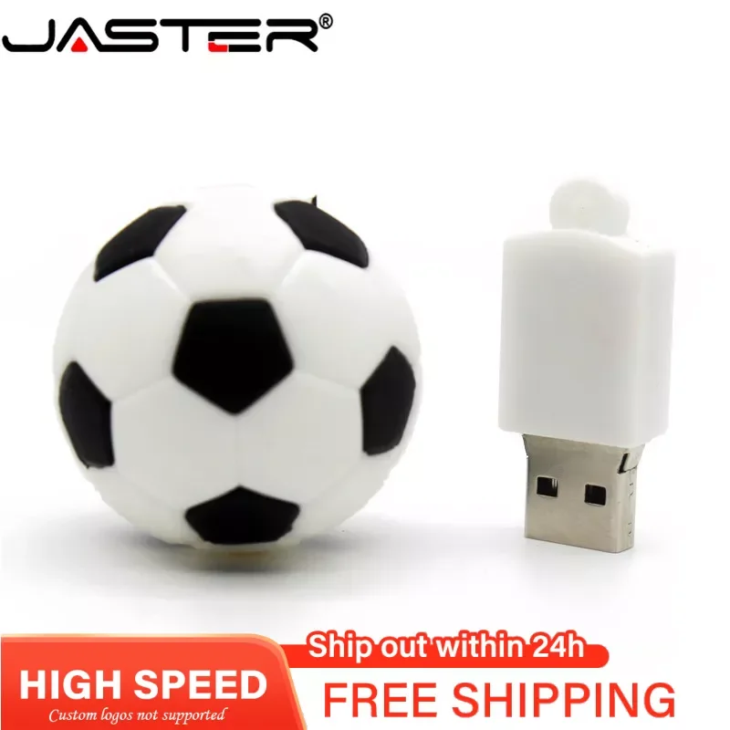 

Pendrive Football USB Stick 64GB 8GB 16GB 32GB Cartoon soccer model USB 2.0 Flash Memory Pen Drive 100% Full Capacity flash disk