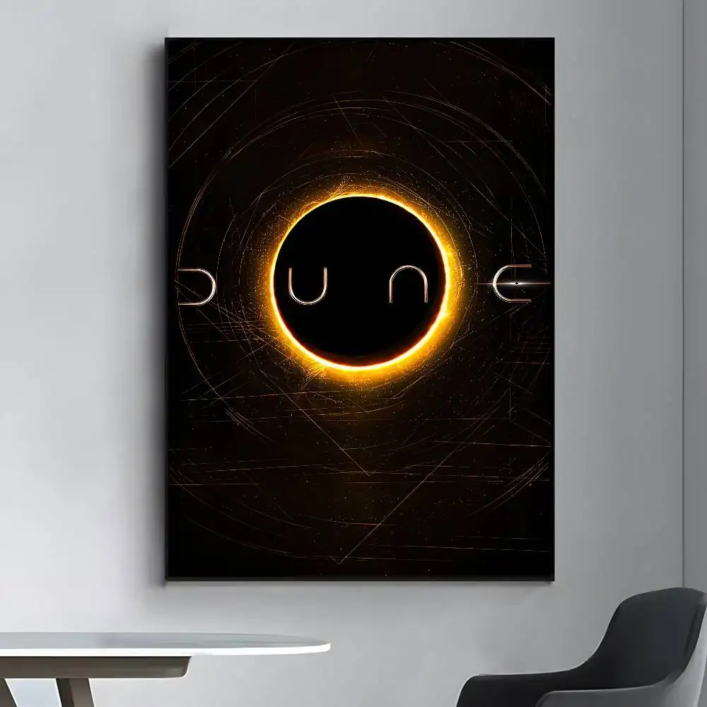 الكثبان الرملية الجزء 2 2024 الخيال العلمي الفيلم المشارك الفن قماش HD الجمالية ورق طباعة جدار الفن لغرفة المعيشة بار ديكور المنزل الموضة #4