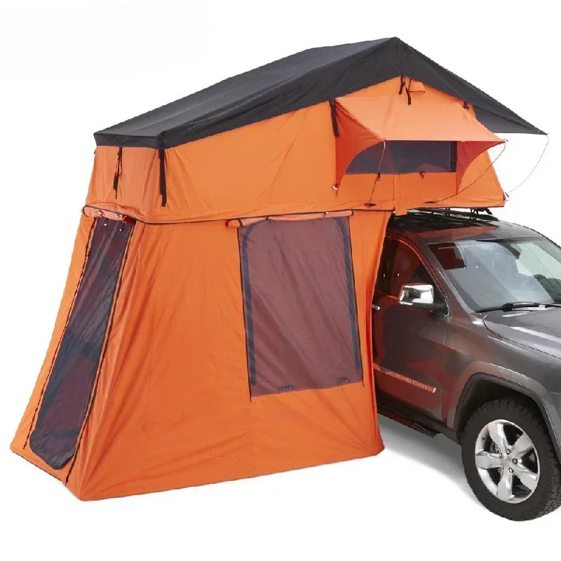 Shell Roof Top Tent With Annex 4x4 Car Roof Tent for Track Four-Season Tent Total Waterproof Sample