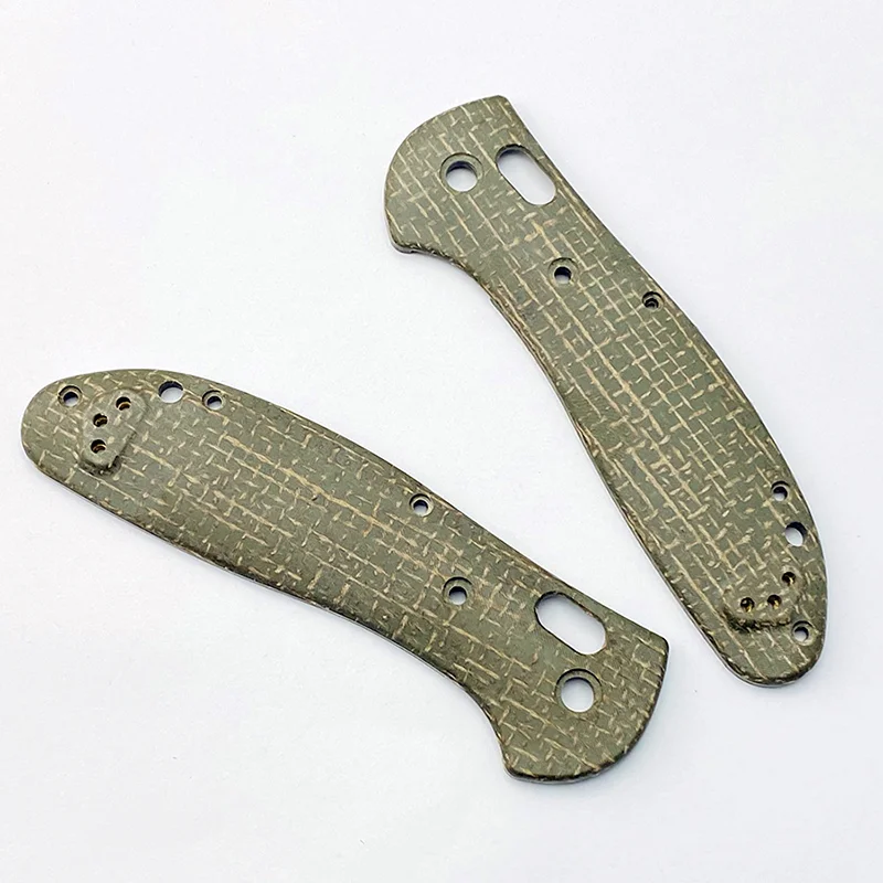 3-цветная ручка ножа, весы из микарты для Benchmade Griptilian 551, ручка с винтами
