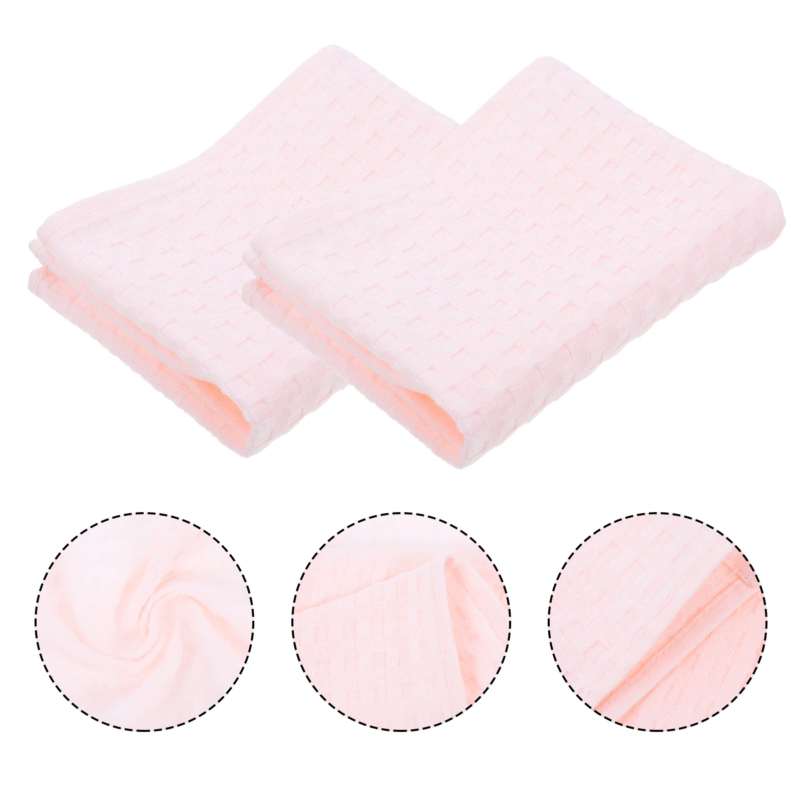 

2pcs Baby Towel Newborn Cotton Muslin Washcloth Lightweight Soft Breathable Face Towel Sweat Burp Cloth Hand Drying Towels