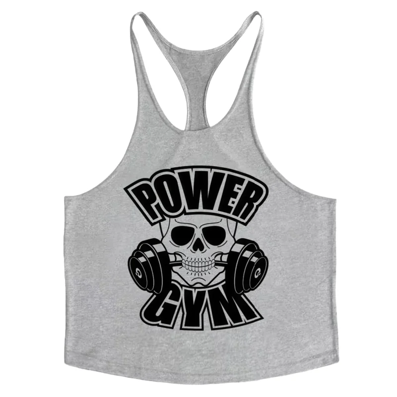 سترة بدون أكمام بحزام ضيق لكمال الأجسام للرجال، قميص بدون أكمام من القطن مع مضلع للتدريب النشط والاستخدام اليومي للحياة