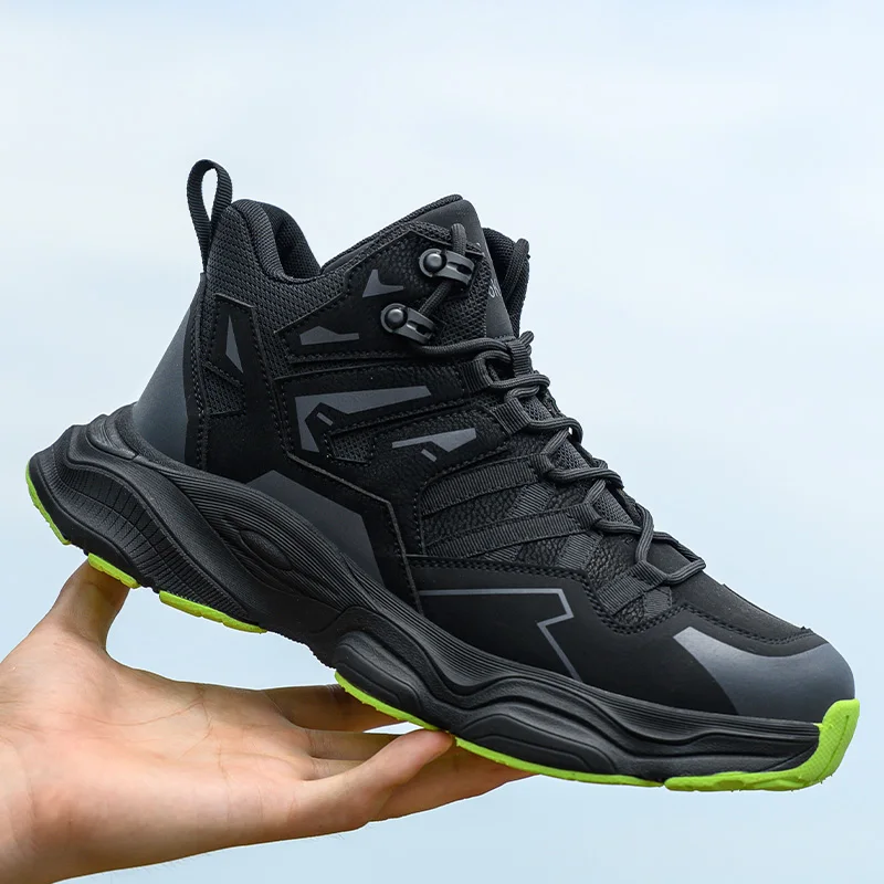 أحذية أمان للرجال أحذية عمل بمقدمة فولاذية مضادة للسحق ومضادة للثقب أحذية غير قابلة للتدمير أحذية واقية مقاومة للانزلاق والزيت