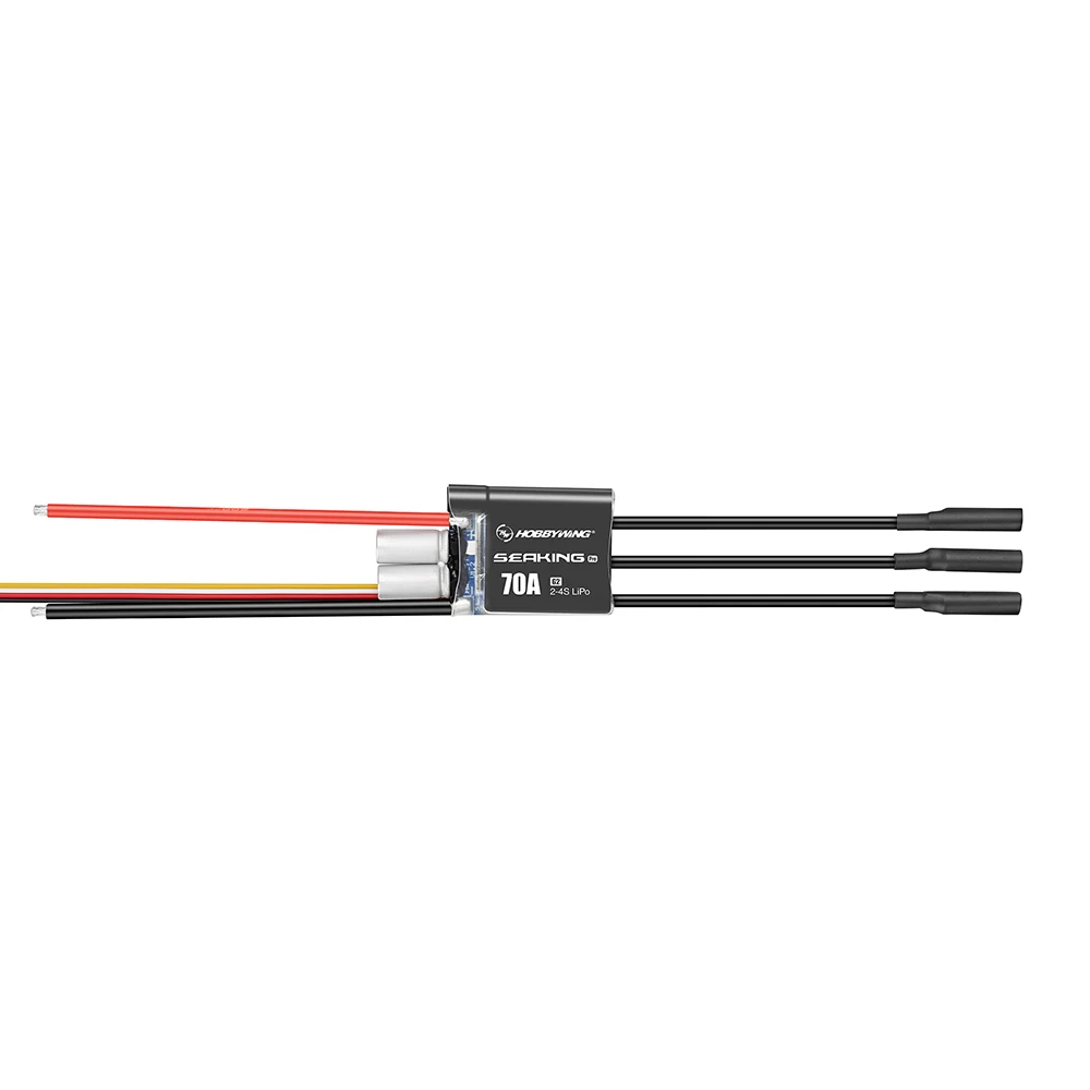

HOBBYWING Seaking PRO 70A G2 бесщеточный водонепроницаемый ESC 2-4S Lipo для радиоуправляемой модели лодки корабль игрушки аксессуары