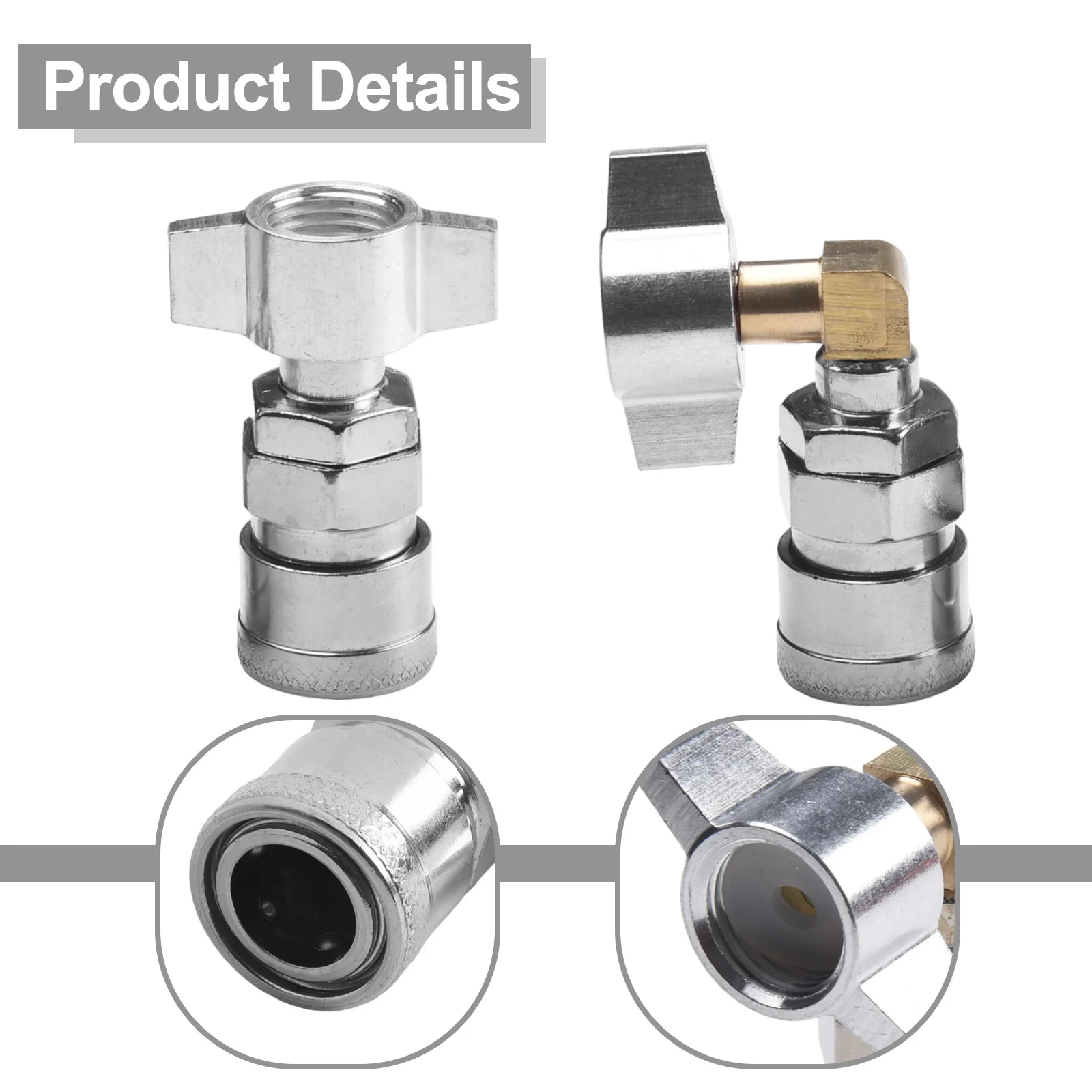 

6*3*4 Cm Truck Dust Blower Straight Elbow Connector Metal Construction Premium Materials Versatile Design Durability