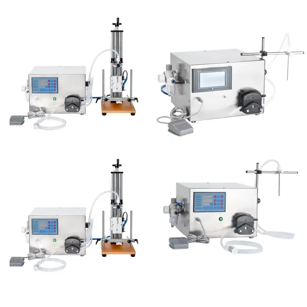 

Factory Single Head Semi-automatic Peristaltic Pump Cosmetics Perfume Small Volume Liquid Filling Machine