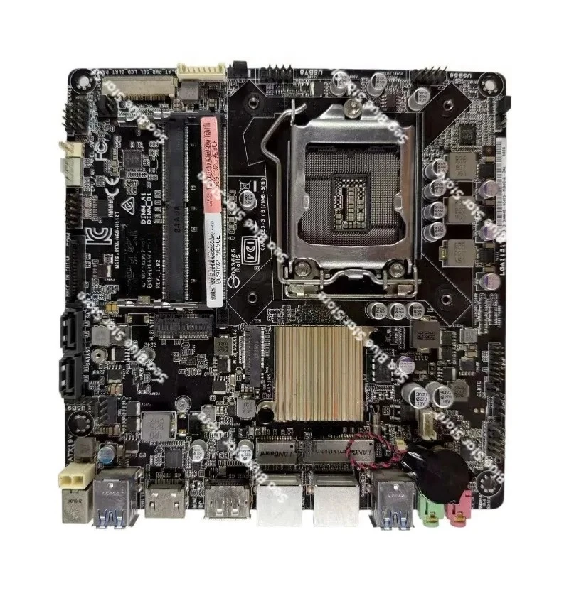 Industrial Control Main Board ASUSH110T Dual Network Port Mini 17 * 17 DDR4 Second-hand Disassembly Main Board