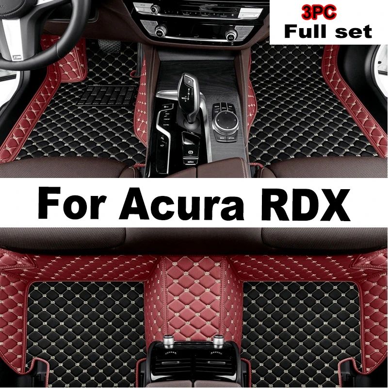 

Автомобильные коврики LHD для Acura RDX 2018 2017 2016 2015 2014 2013 2012 2011 2010 аксессуары для автомобильного интерьера водонепроницаемые кожаные коврики
