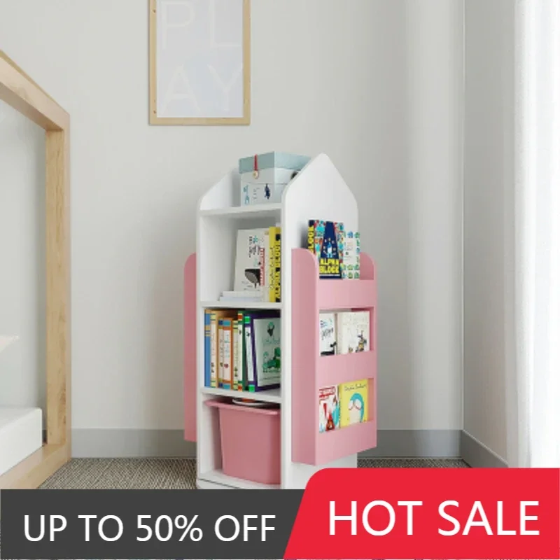 

Read Shelf Living Room Furniture Desk Organizer Large Frame Trolley Storage Book Rack Armarios Para Salon Reading Cabinet Cube