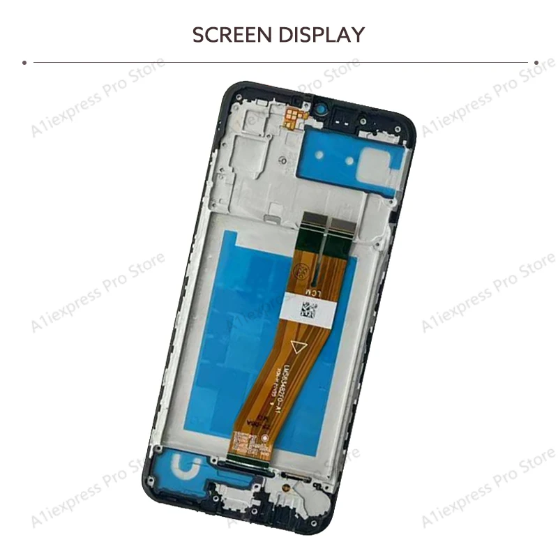 Pantalla LCD 6.5" para Samsung A03 A035, ensamblaje de pantalla táctil, repuesto 3