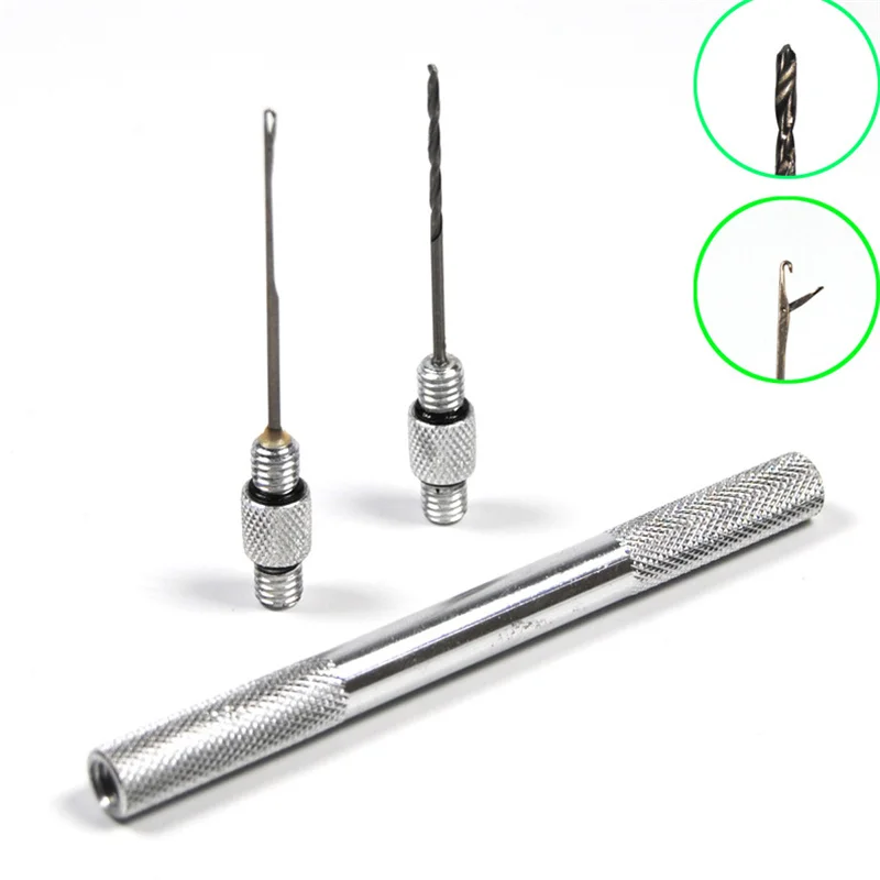 1 Stück 3-in-1 Karpfenangel-Zubehör-Set: Ködernadel, Bohrer, Stringer, Pellet-Spleißer, Zugwerkzeug, Ladezubehör