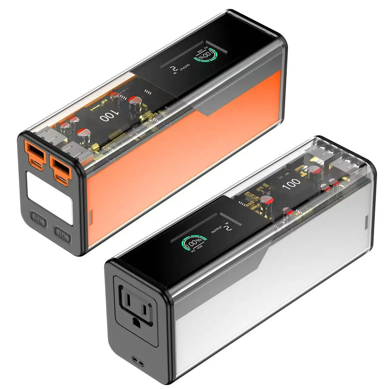 Power Bank 97.2Wh Boarding Capacity 100WAC Output  Compatible