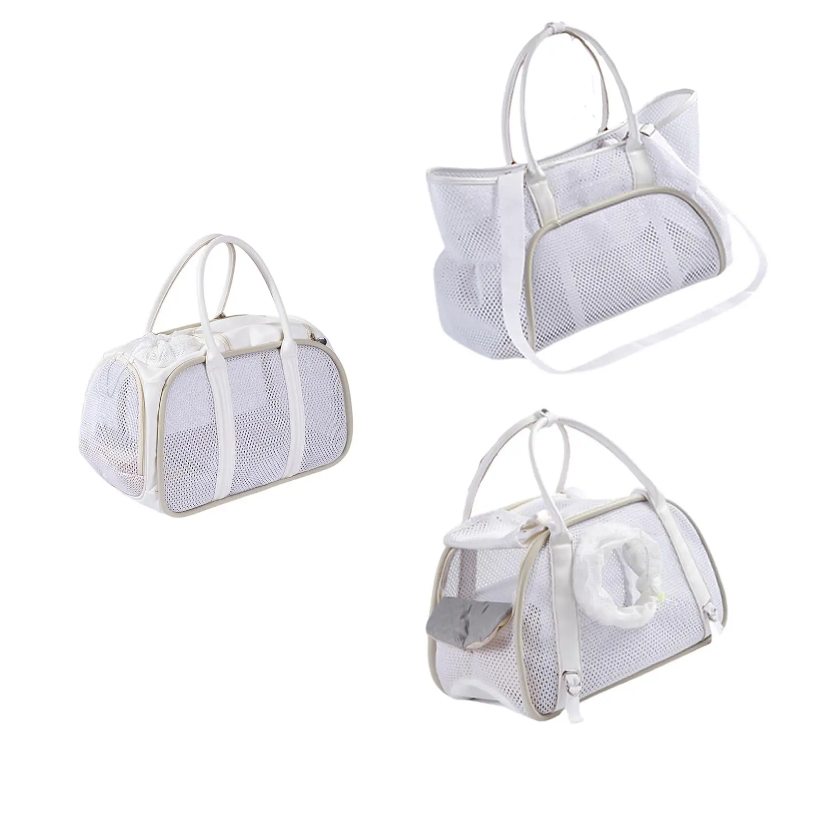 

Pet Travel Bag Large Capacity Portable Handbag for Small Dog Puppy Cats
