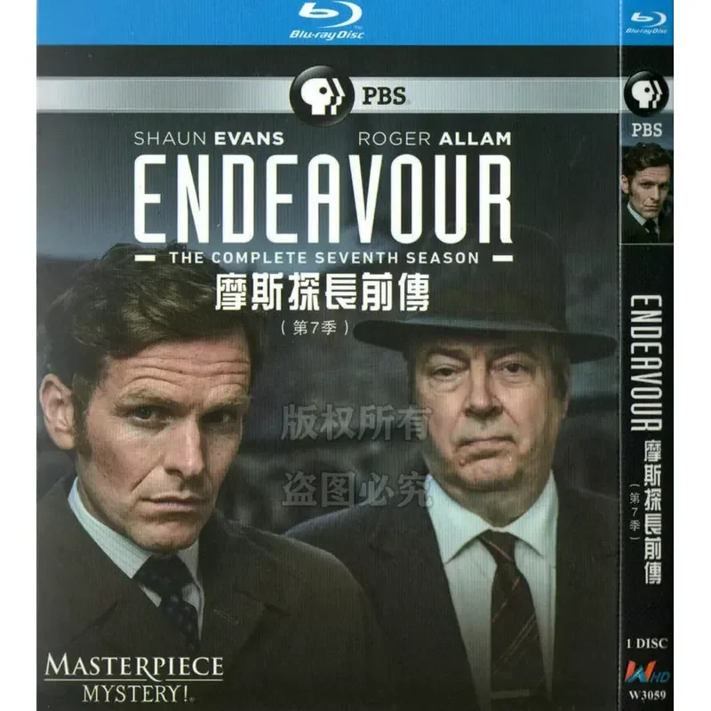 American Suspense Crime TV Series Detective Morse Prequel Seasons 1 to 9 Blu-ray Disc Set 1080p High Definition 10 Disc