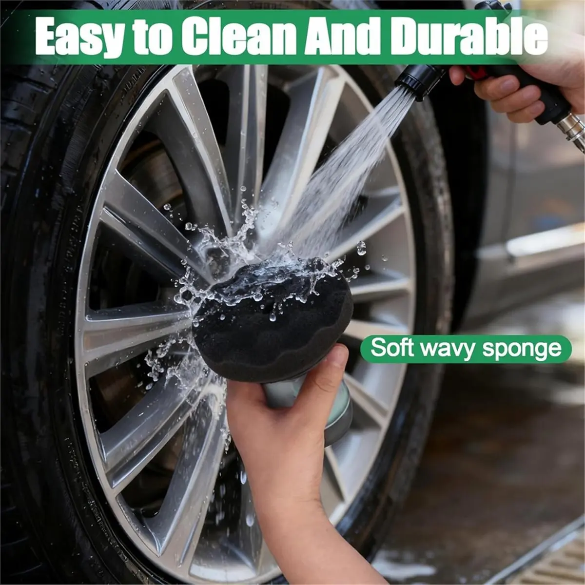 Best sales 2026 Tire Shine Applicator, Reusable Car & Truck Tire Dressing Applicator, No-Drip -Free Tire Shine Applicator Pad