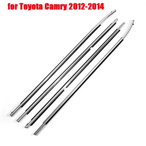 Toyota Camry 2006-2014 자동차 사이드 윈도우 Weatherstrip 유리 씰 고무 씰링 웨더 스트립 몰딩 트림 스트립