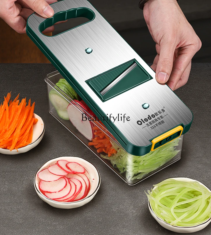 

Multi-Functional Home Grater Kitchen Shred Hand Guard Slicer