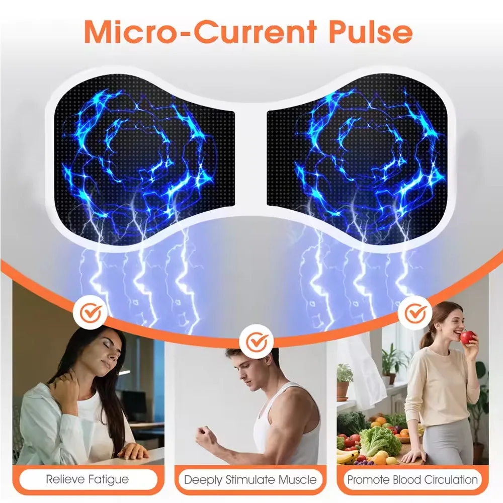 

Портативный массажер для шеи EMS с интеллектуальным подогревом и дистанционным управлением, низкочастотный импульсный массаж для поддержки шейного отдела позвоночника