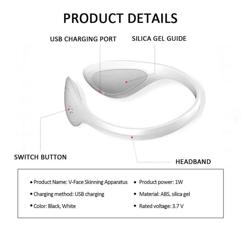 V-face moldar massageador levantamento facial micro corrente elétrica dispositivo de beleza facial ems emagrecimento muscular relaxar ferramentas de saúde