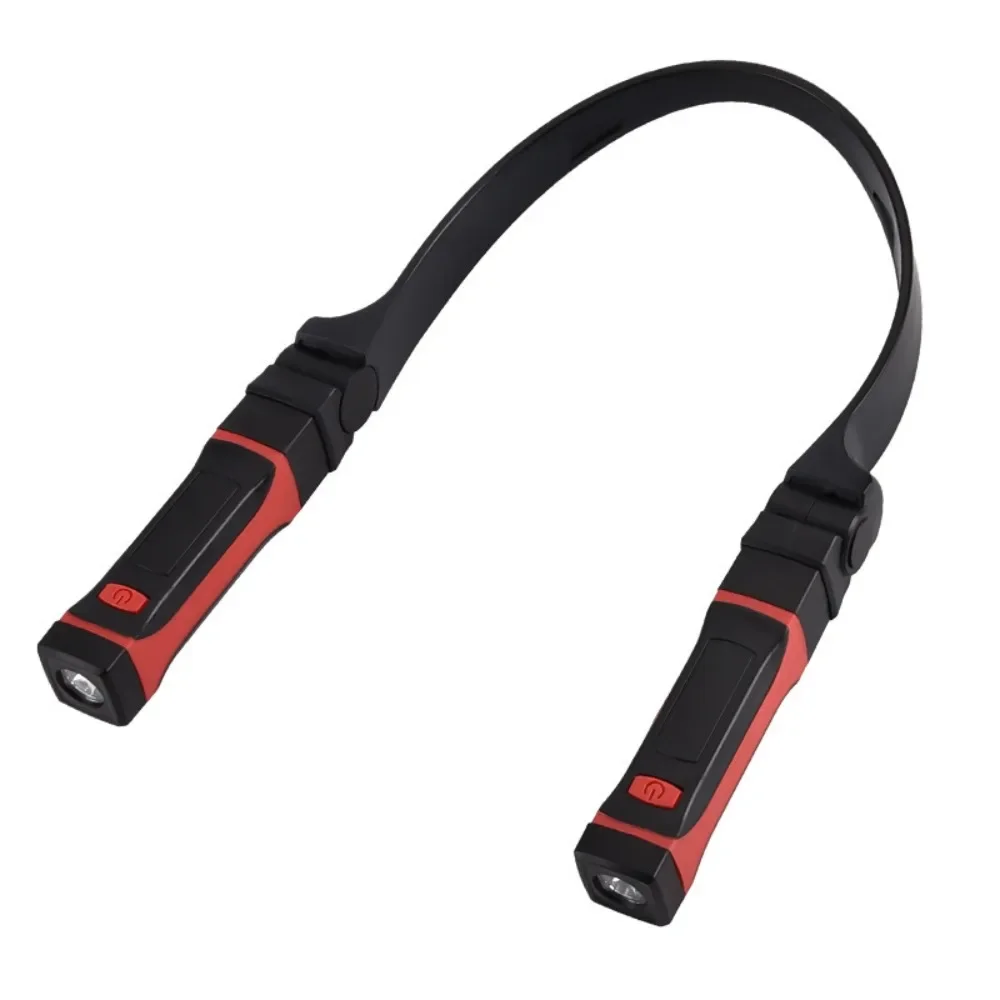 عبر الحدود جديد LED الرقبة ضوء القراءة ضوء في الهواء الطلق ليلة تشغيل ضوء الشواء ضوء التخييم ضوء الإضاءة العمل المغناطيسي