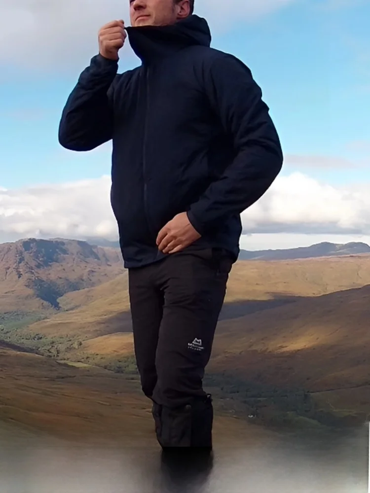 

Men's Outdoor Fowl Cold-resistant Cotton Jaet 2025 Autumn Winter High-end Warm Windproof Hooded Cotton Coat Busin Casual