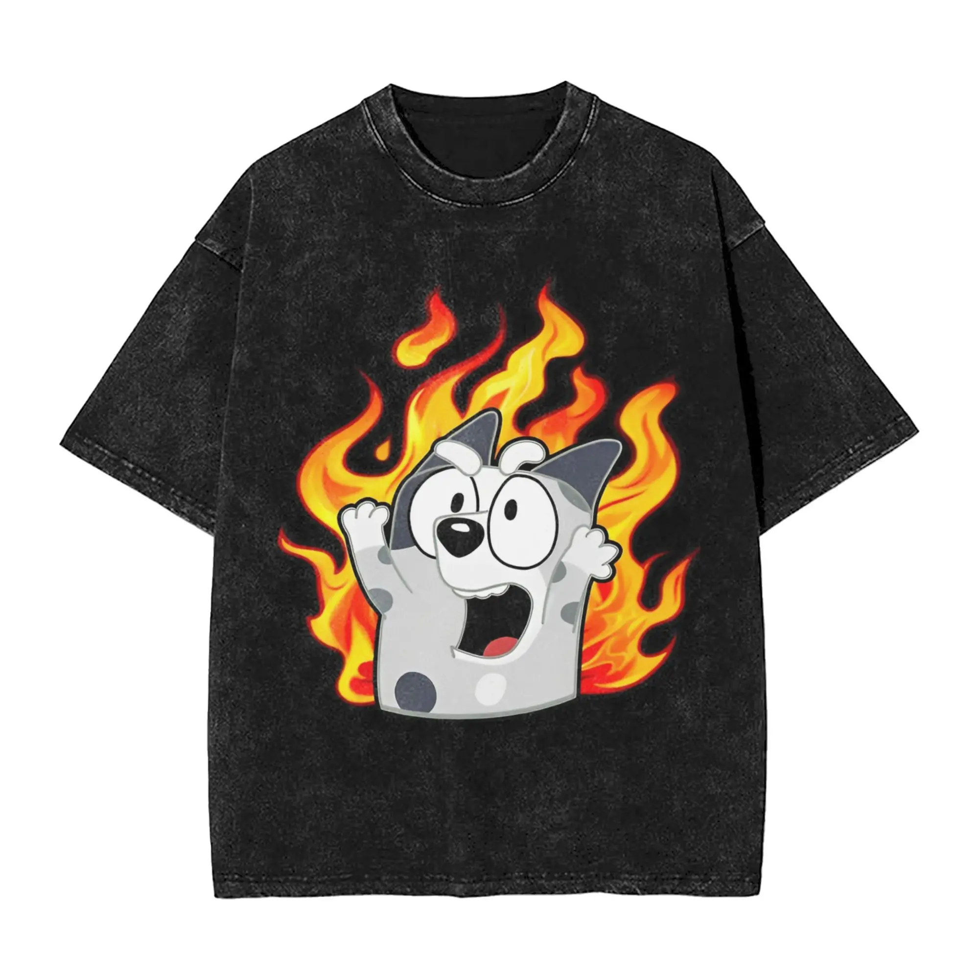 

Новинка: Мужская футболка с графическим принтом Muffin Rock, эффект потертости, для мужчин